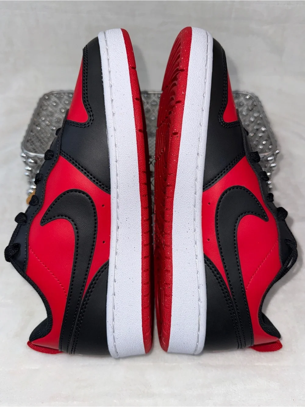🔥Nike Court Borough Low Recraft Red/Black Youth 6Y Women’s 7.5 DV5456-600🔥